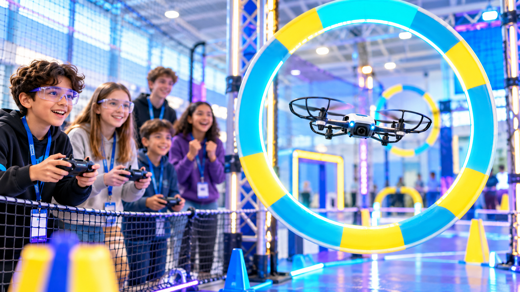 Drone Parkur yarışma türü görseli